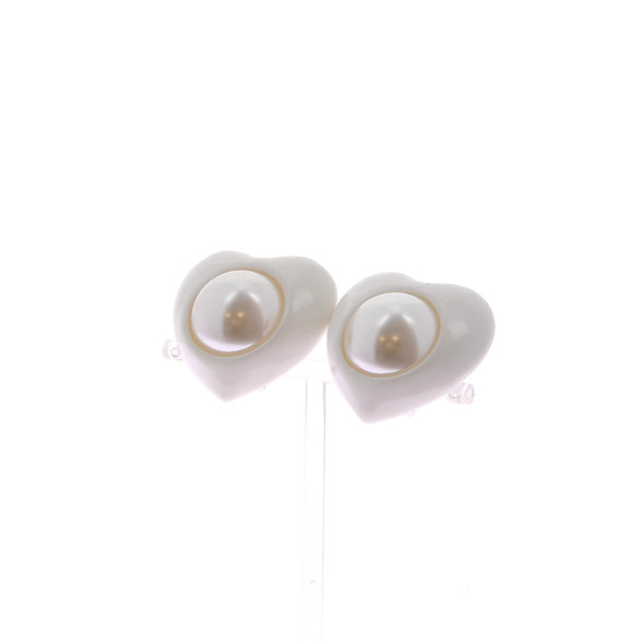 Boucles d'oreilles blanches