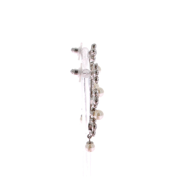 Boucles d'oreilles argentées