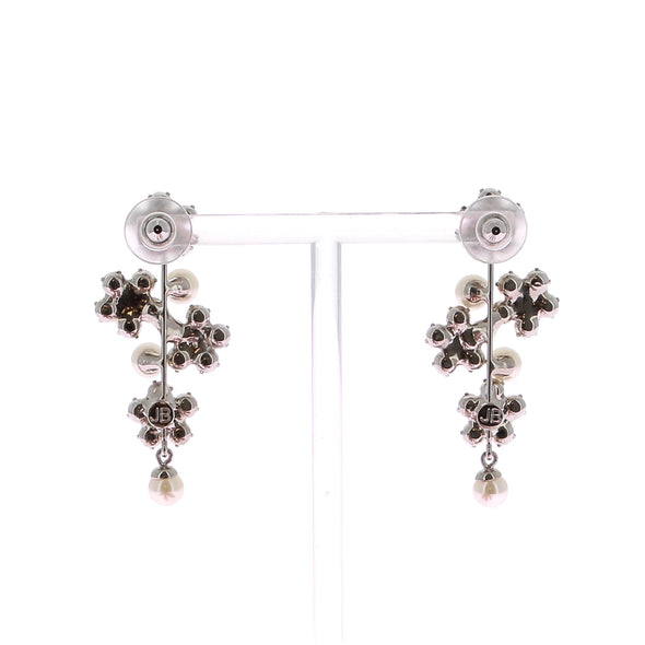 Boucles d'oreilles argentées