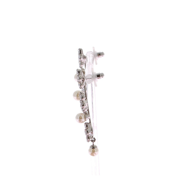 Boucles d'oreilles argentées