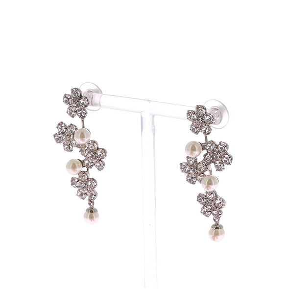 Boucles d'oreilles argentées