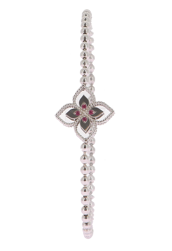 Bracelet argenté "Princess Flower"