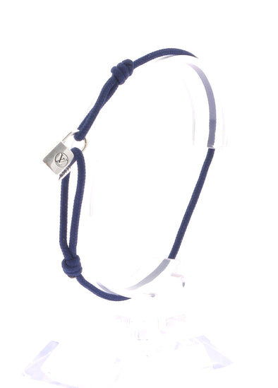 Bracelet bleu "Silver Lockit"