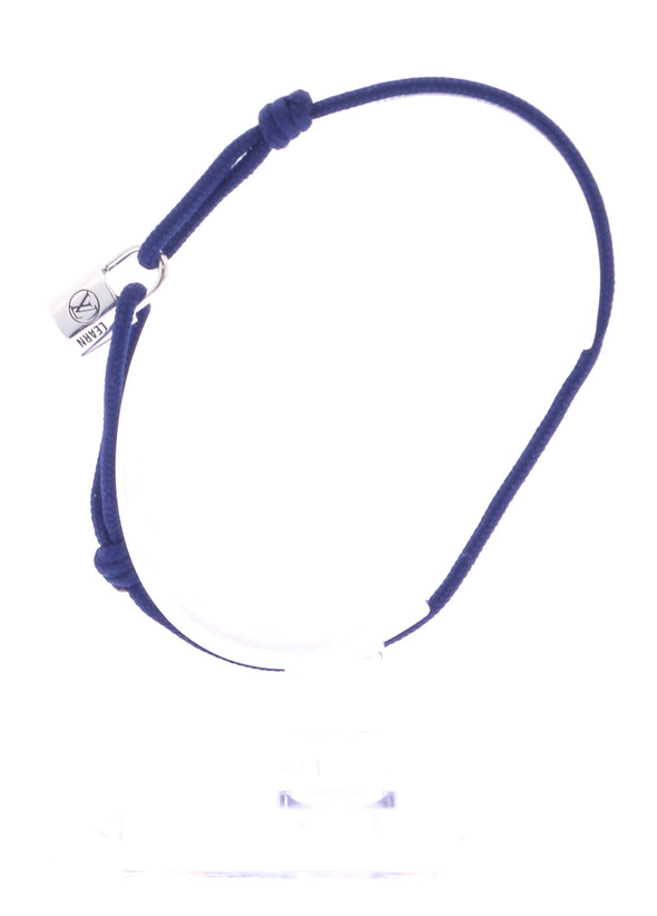 Bracelet bleu "Silver Lockit"