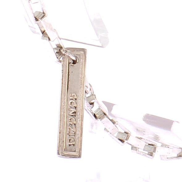 Bracelet en argent 925 et onyx noir