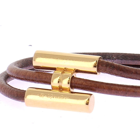 Bracelet en cuir "Tournis"