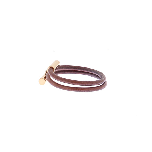 Bracelet en cuir "Tournis"