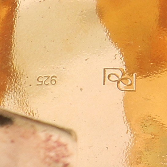 Bracelet en laiton doré à l’or 24 carat