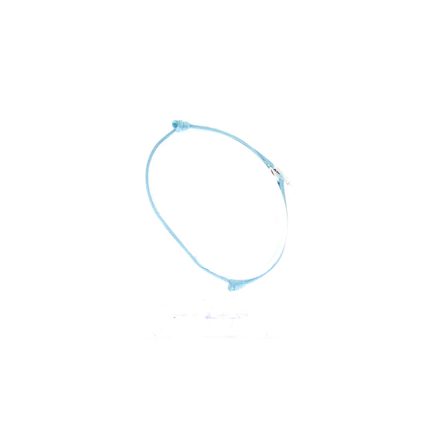 Bracelet "Silver Lockit" bleu