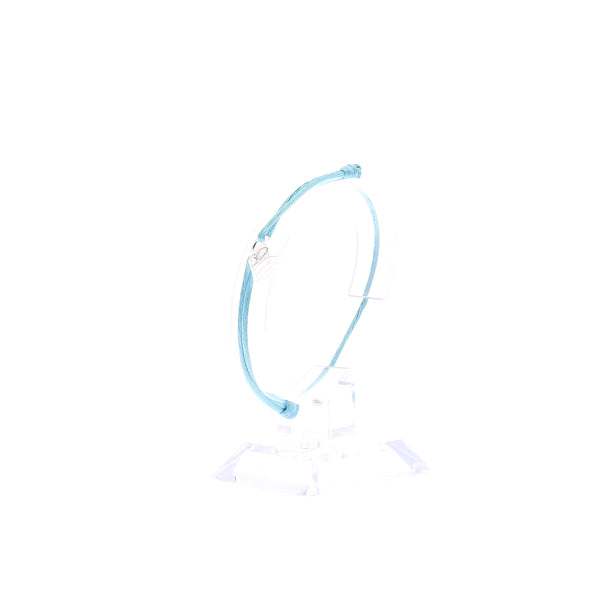 Bracelet "Silver Lockit" bleu