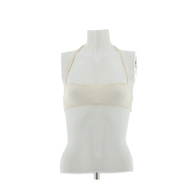 Brassière transparente crème