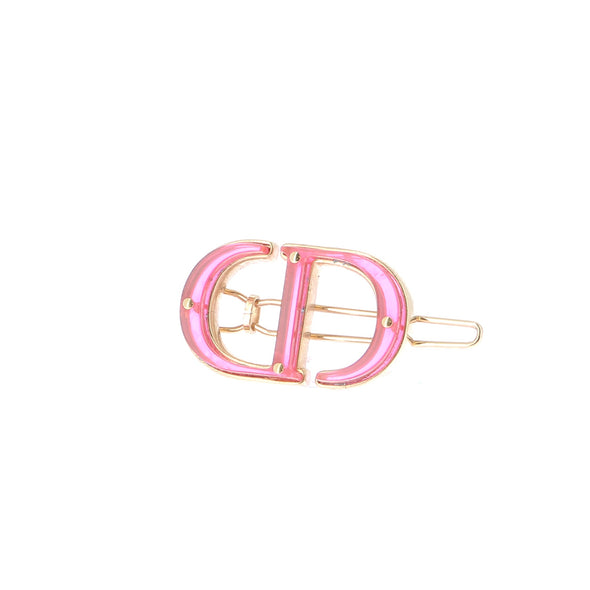 Broche CD rose