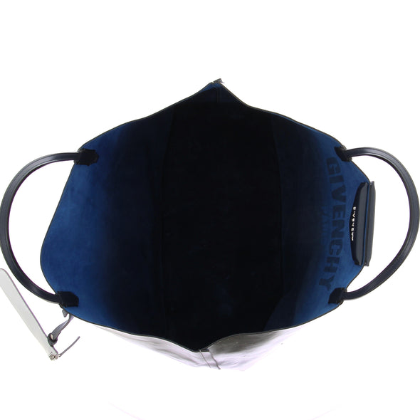 Sac Cabas argenté "Antigona"