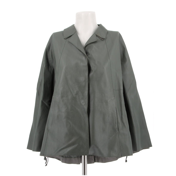 Cape en cuir "Cleo"
