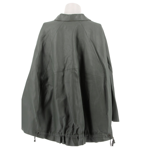 Cape en cuir "Cleo"