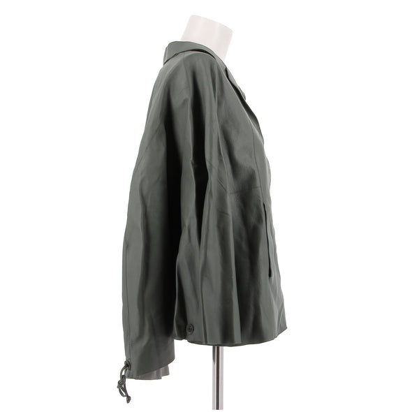 Cape en cuir "Cleo"