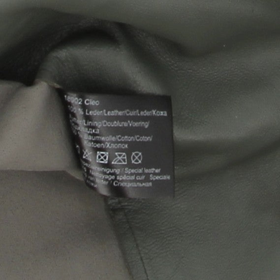 Cape en cuir "Cleo"