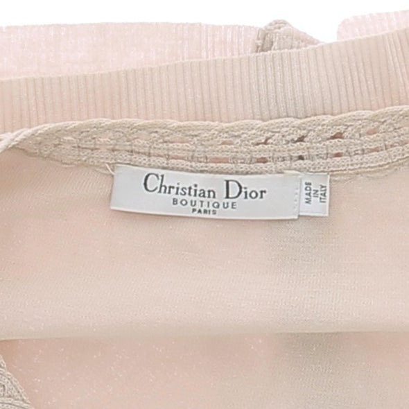 Cardigan beige en coton