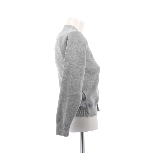 Cardigan gris à boutons