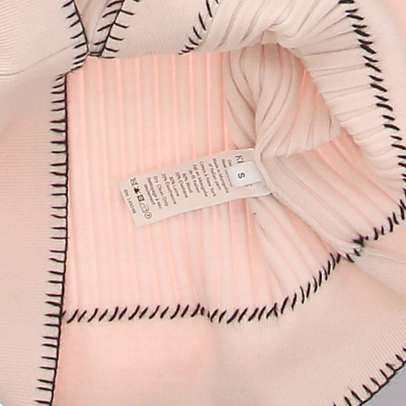 Cardigan en laine rose