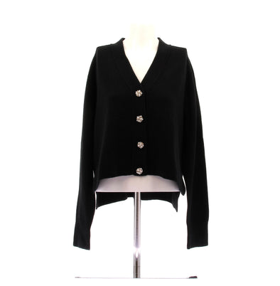 Cardigan en laine noir