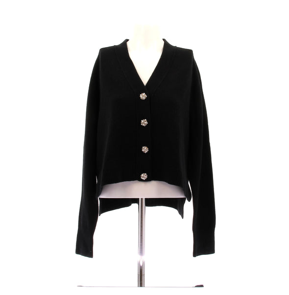 Cardigan en laine noir