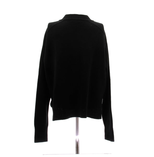 Cardigan en laine noir