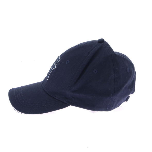 Casquette bleu marine à logo