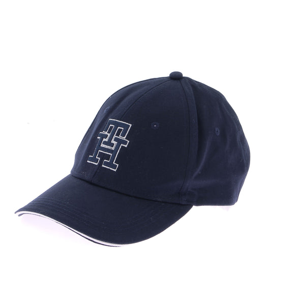 Casquette bleu marine à logo