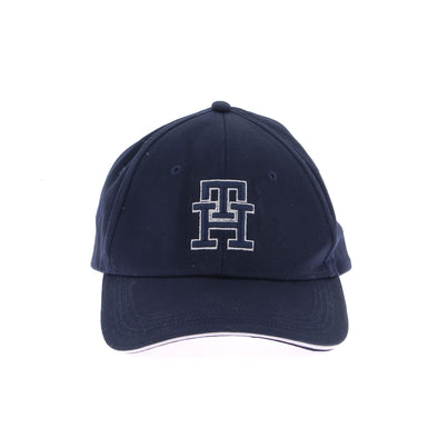 Casquette bleu marine à logo