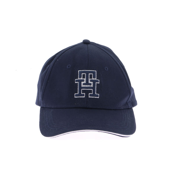 Casquette bleu marine à logo