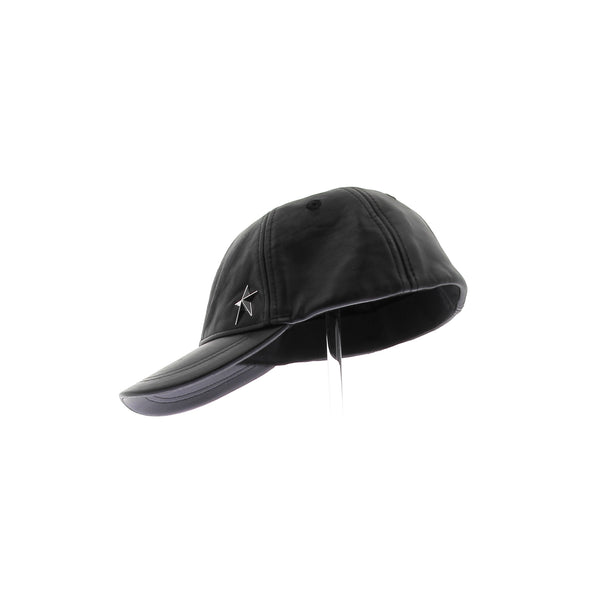 Casquette en cuir synthétique