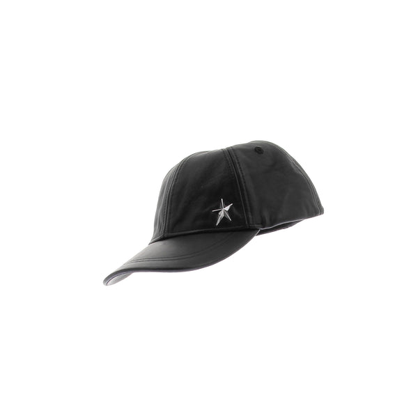 Casquette en cuir synthétique