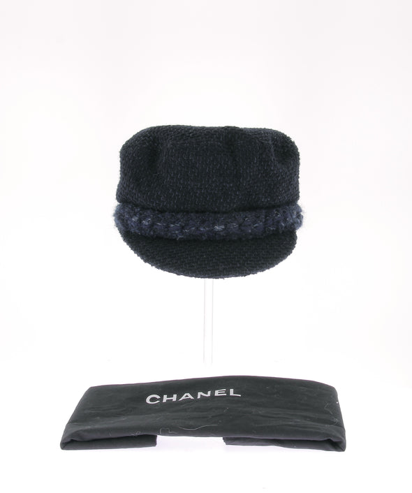 Casquette Gavroche en tweed