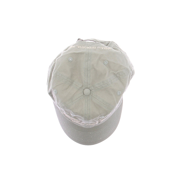 Casquette kaki brodée