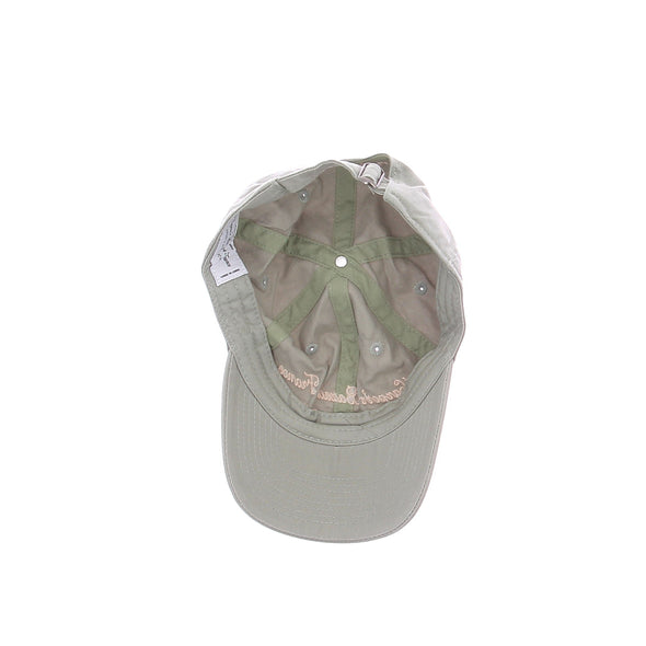 Casquette kaki brodée