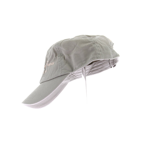 Casquette kaki brodée