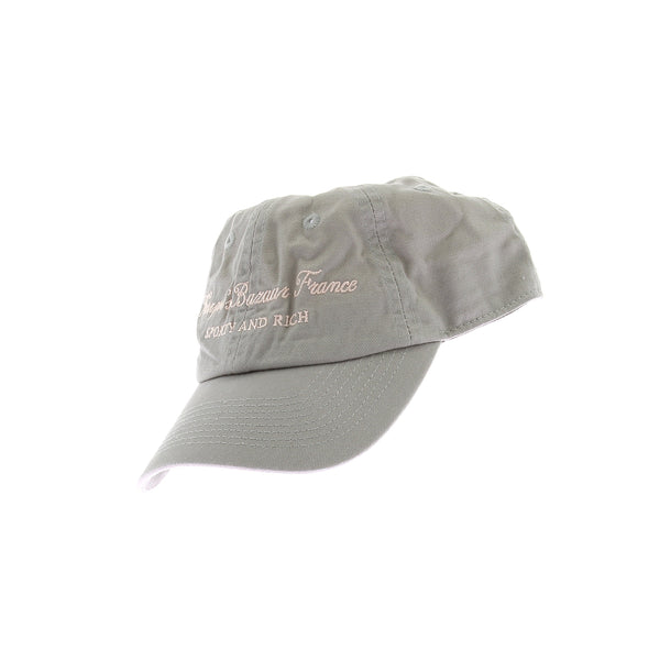 Casquette kaki brodée