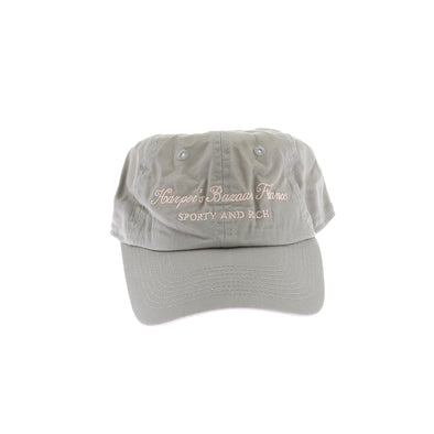 Casquette kaki brodée