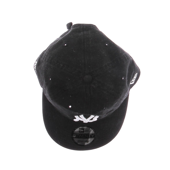 Casquette noire brodée