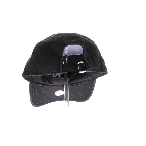 Casquette noire brodée