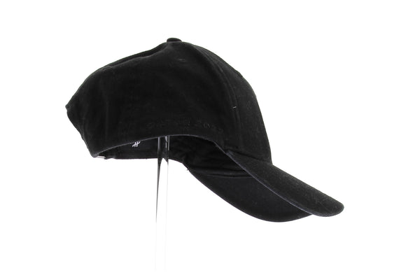 Casquette noire brodée