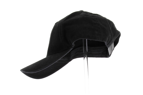 Casquette noire brodée