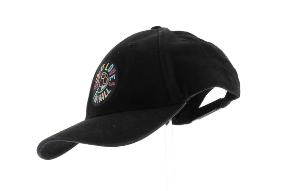 Casquette noire brodée