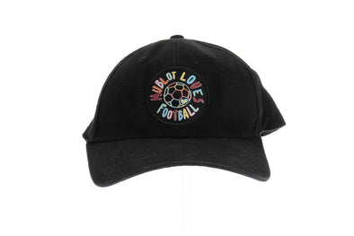 Casquette noire brodée
