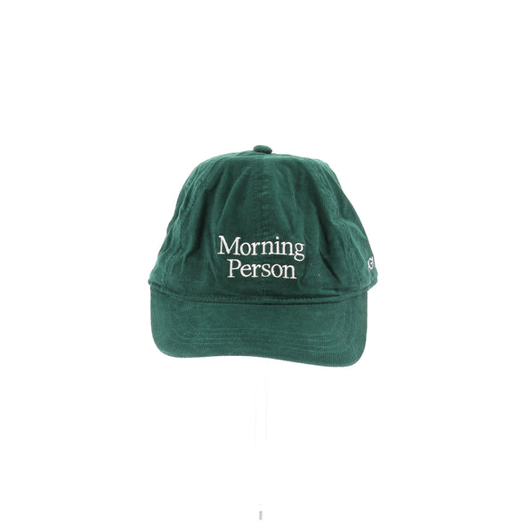 Casquette verte "Morning Person"
