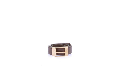 Ceinture en cuir marron
