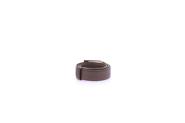 Ceinture en cuir marron