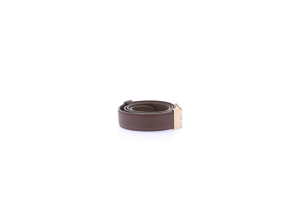 Ceinture en cuir marron