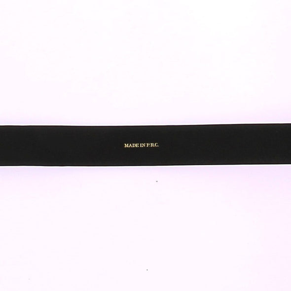 Ceinture en cuir noir